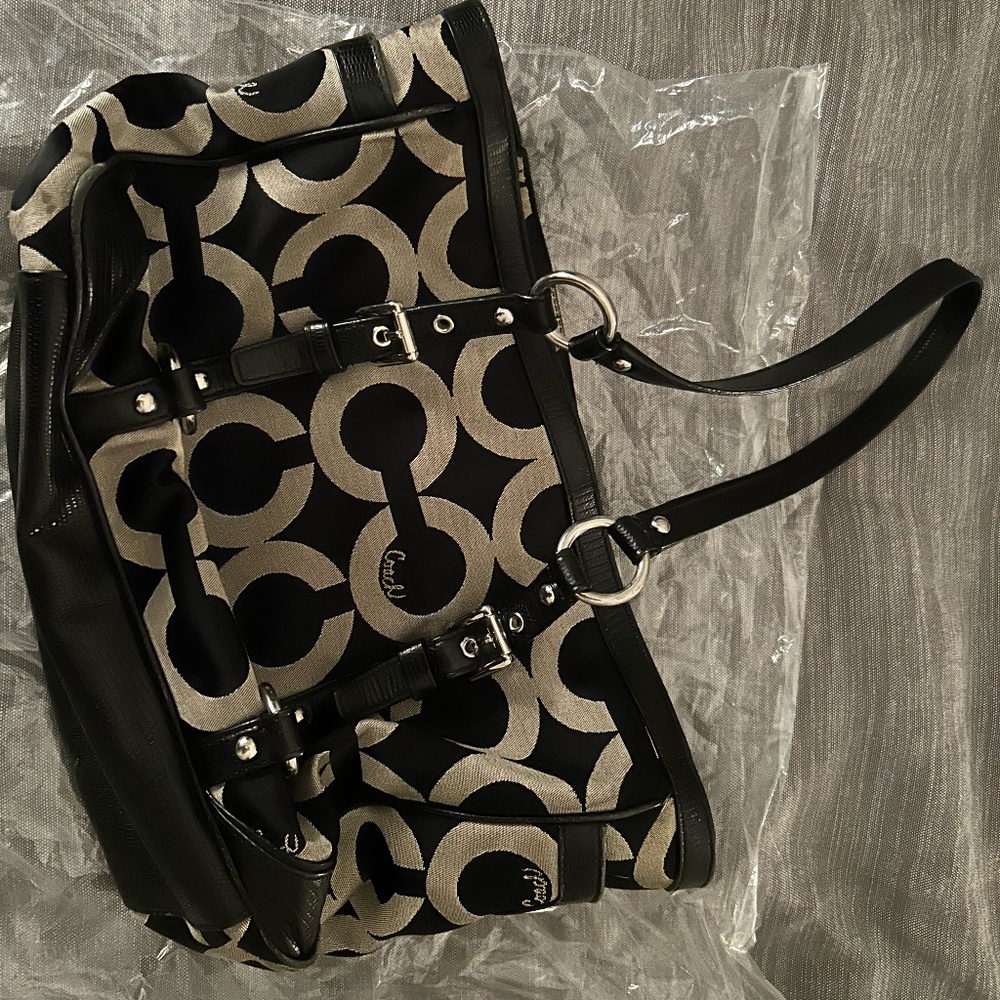 Coach Vintage Genuine Double Handle Purse